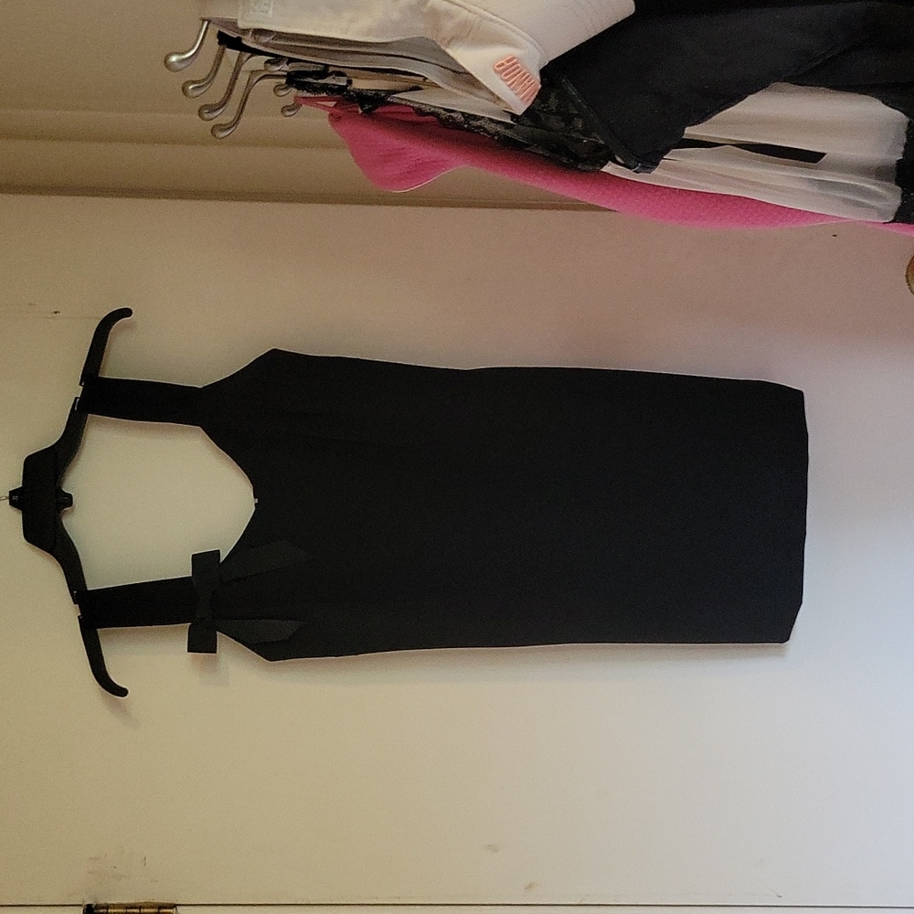 Black cocktail dress